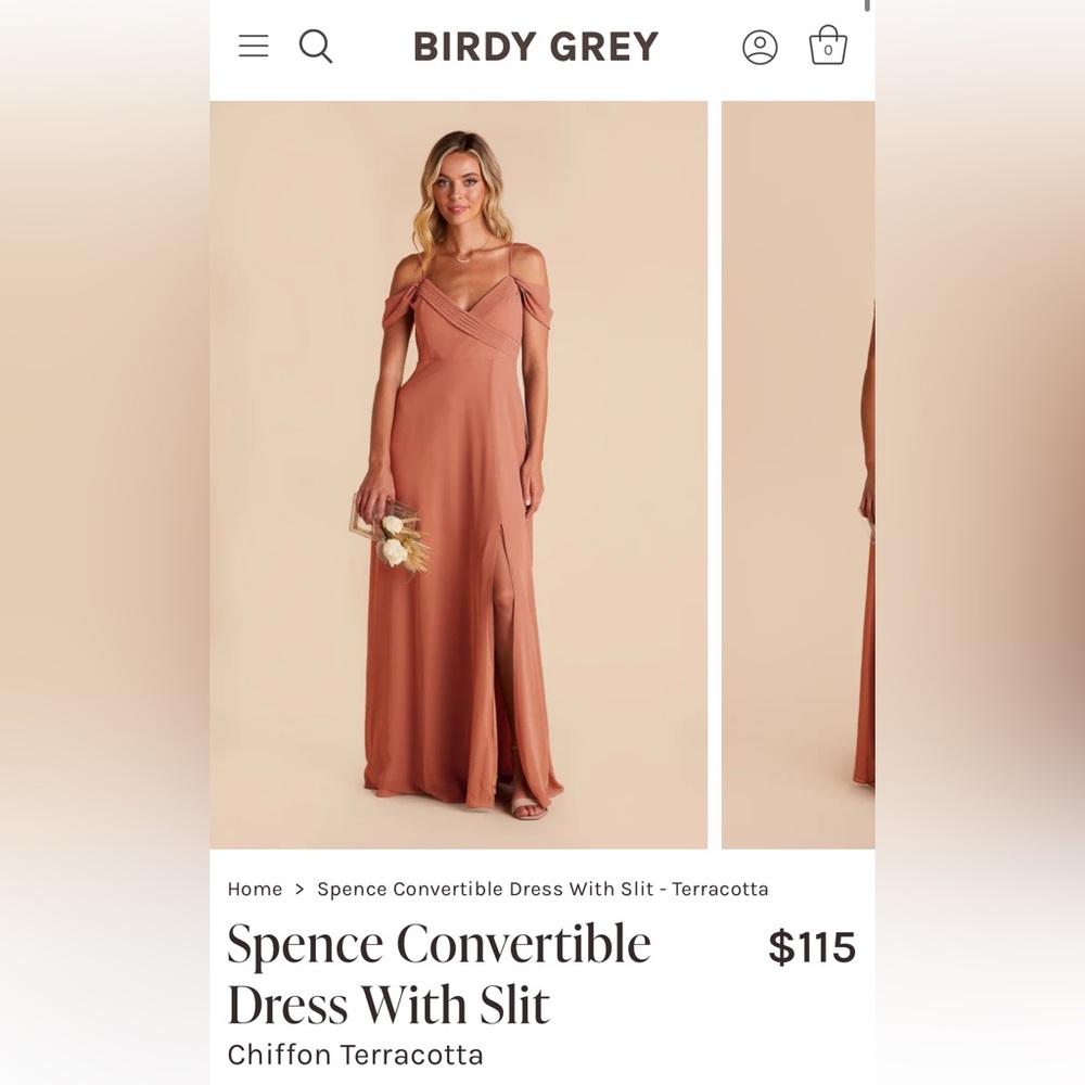 Birdy Grey Spence Convertible Dress - Terracotta